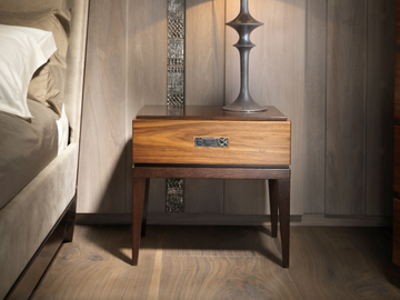 SEGRETI S195/P - Rectangular wooden bedside table by Arte Brotto - view 2